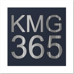 KMG 365 (Silver Metallic) Posters and Art